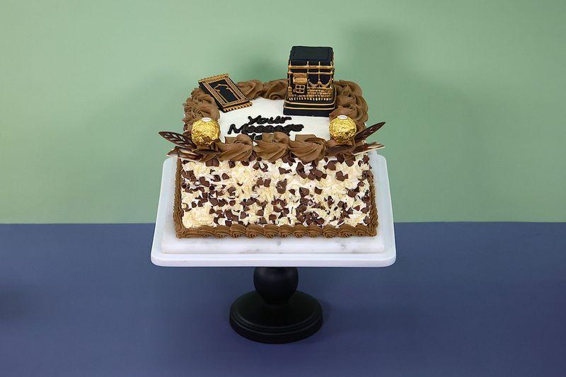 Umrah & Hajj Mubarak Cake