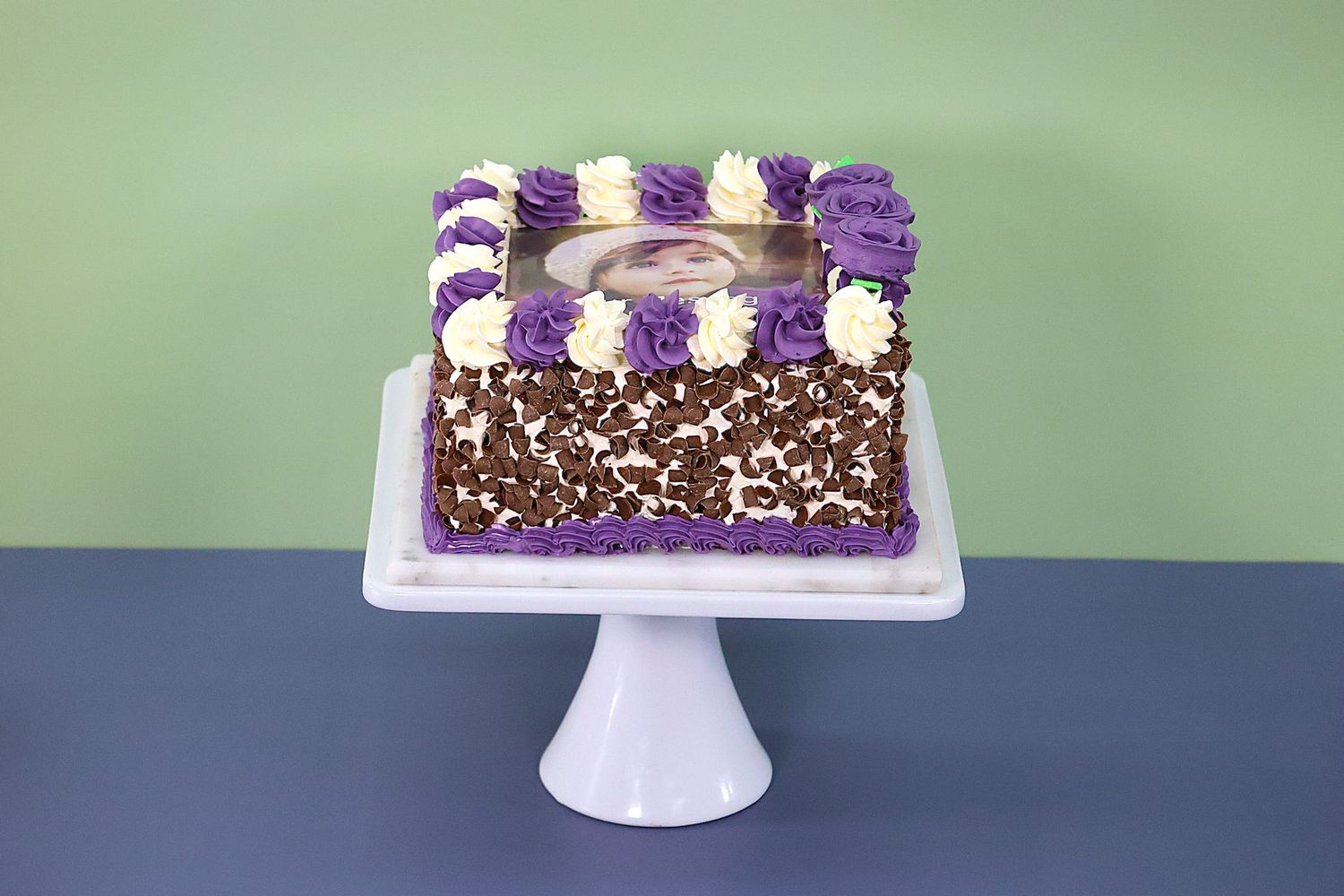 Colour Theme Photo Cake