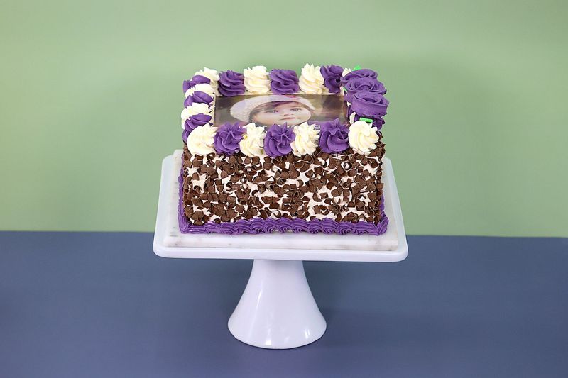Colour Theme Photo Cake