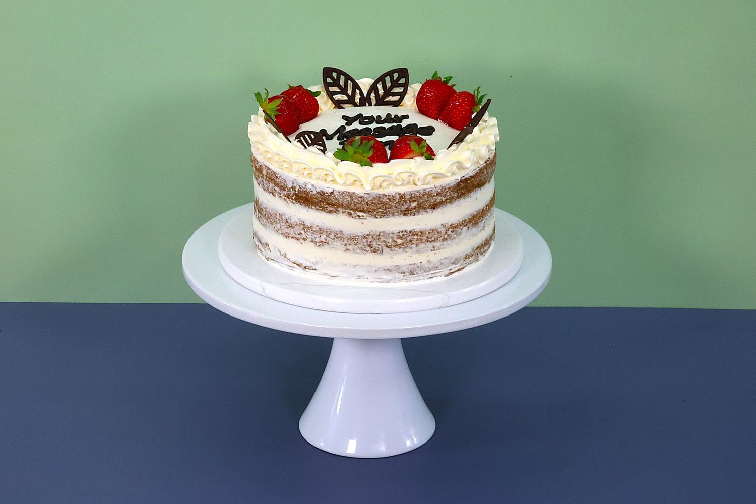 Strawberry Naked Cake