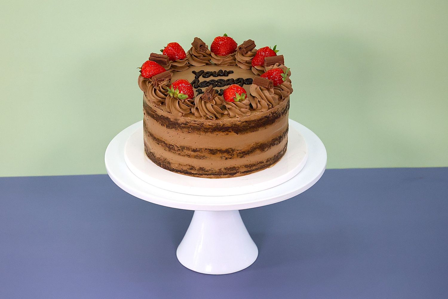 Chocolate Deluxe Naked Cake