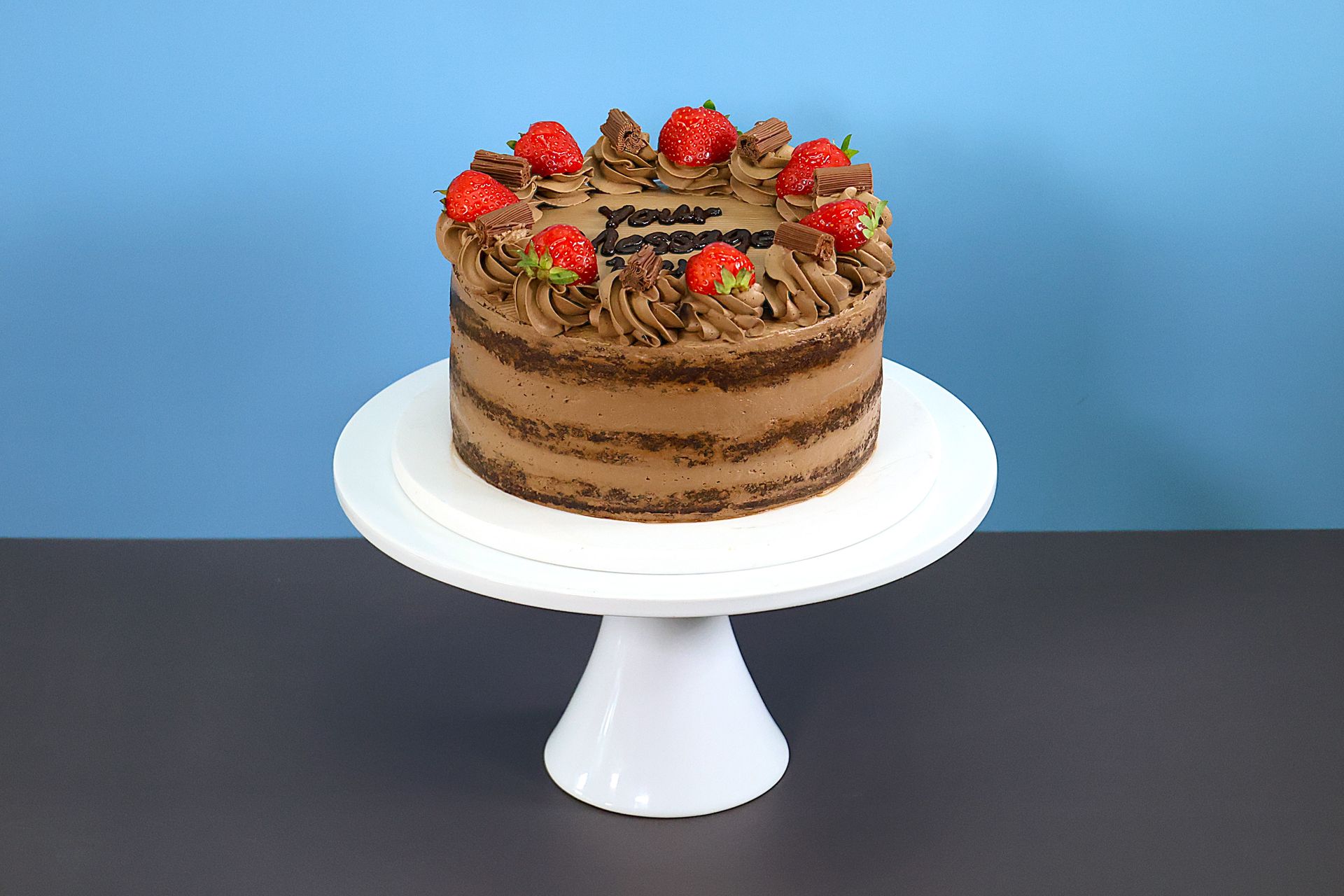 Chocolate Deluxe Naked Cake