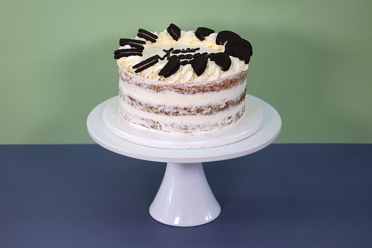 Cookie & Cream Naked Cake