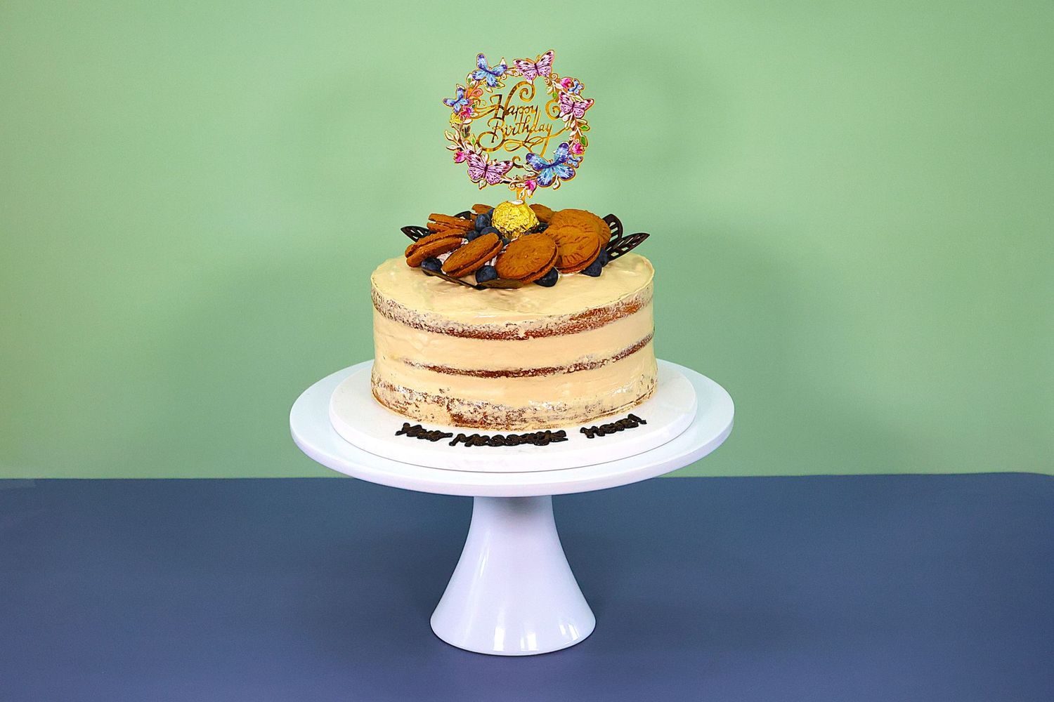 Naked Speculoos Cake