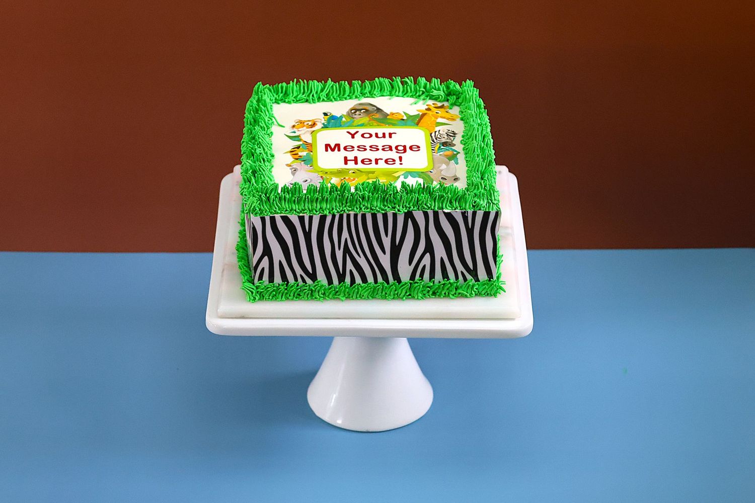 Safari Theme Birthday Cake