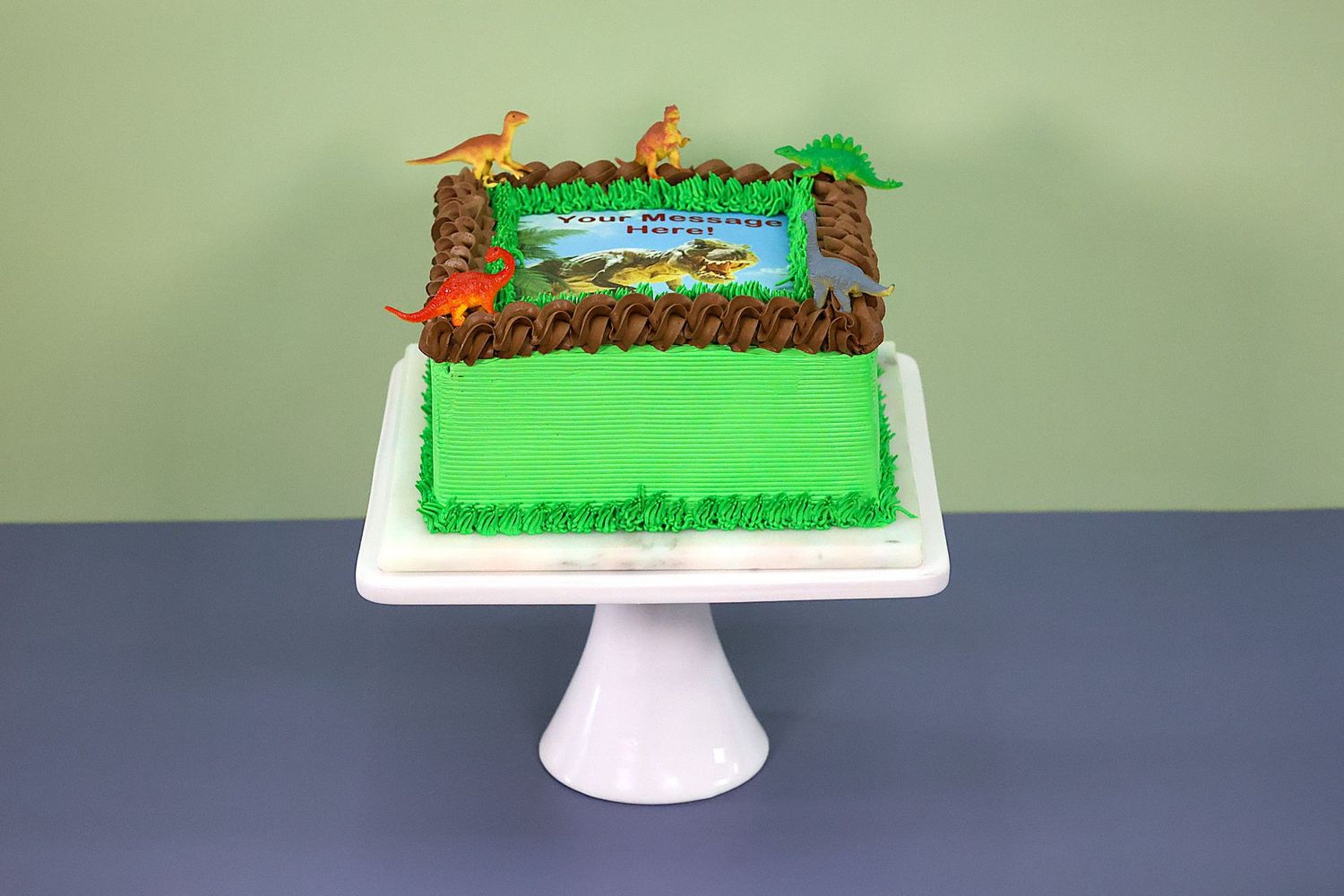 Dinosaur Theme Cake