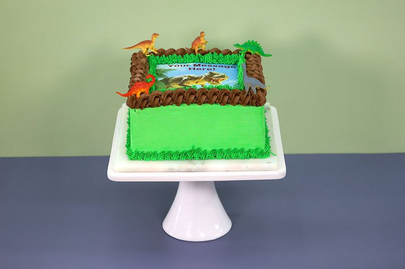 Dinosaur Theme Cake