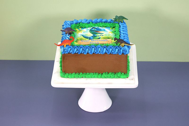 Dinosaur Theme Cake