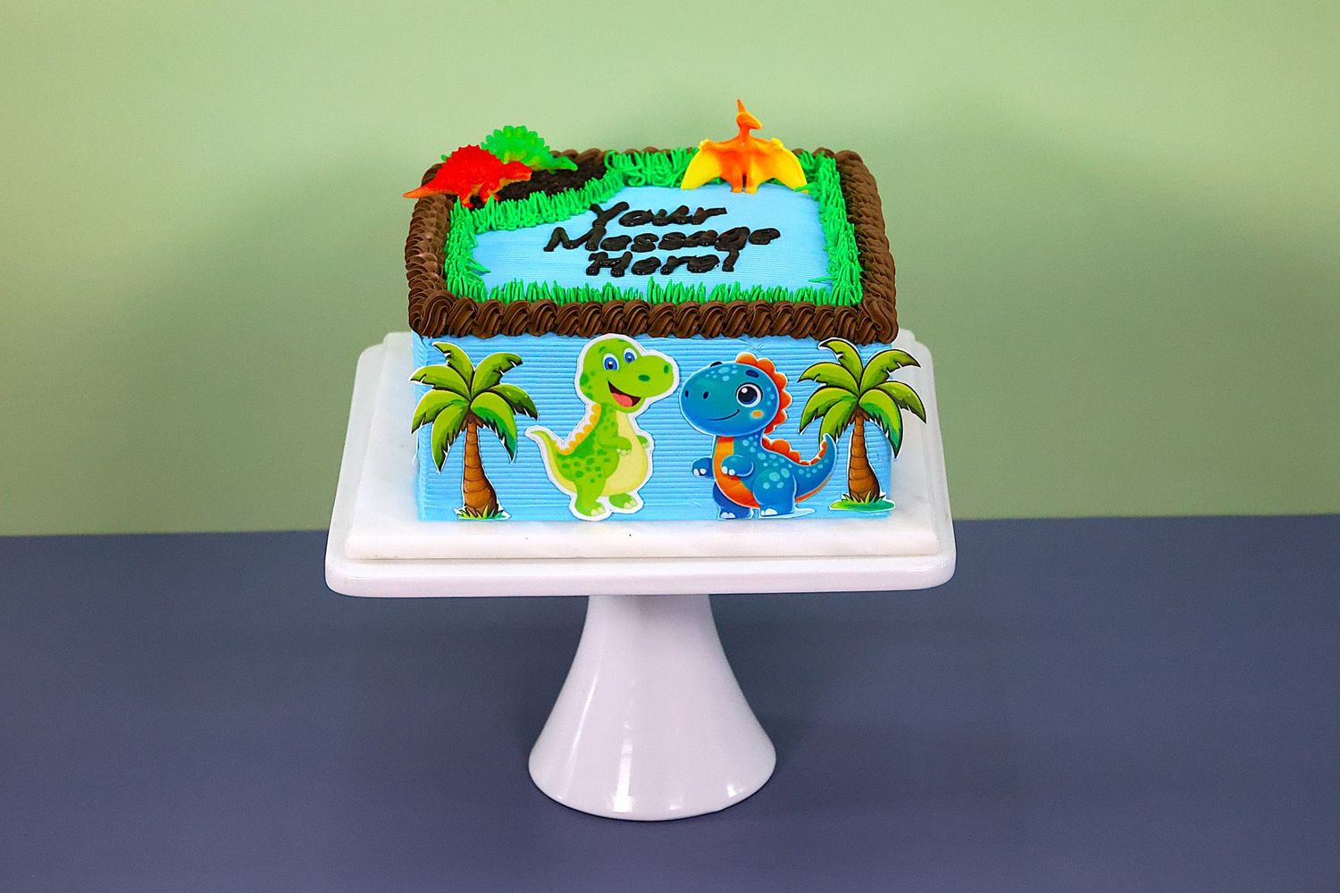 Dinosaur Theme Cake