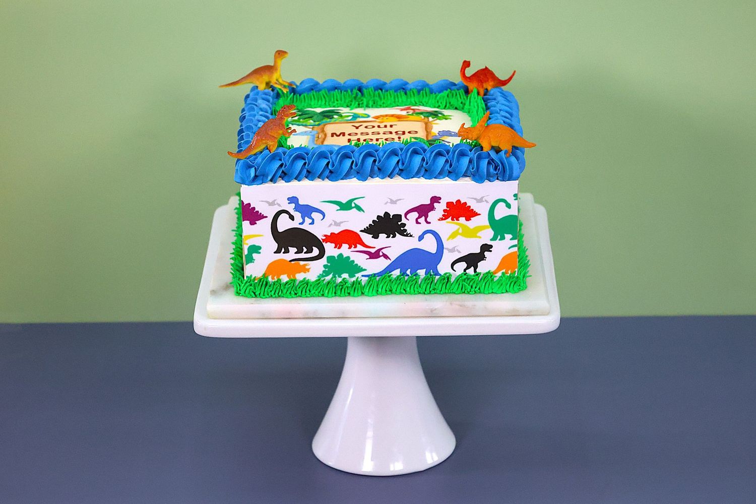 Dinosaur Theme Cake