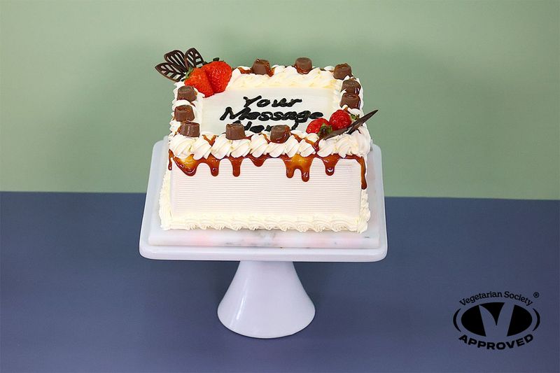 Caramel Dripping & Rolo Birthday Cake