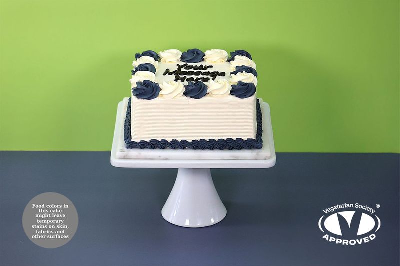 Classic Flowers Birthday Cake