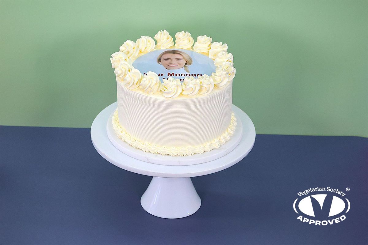 Classic Photo Birthday Cake