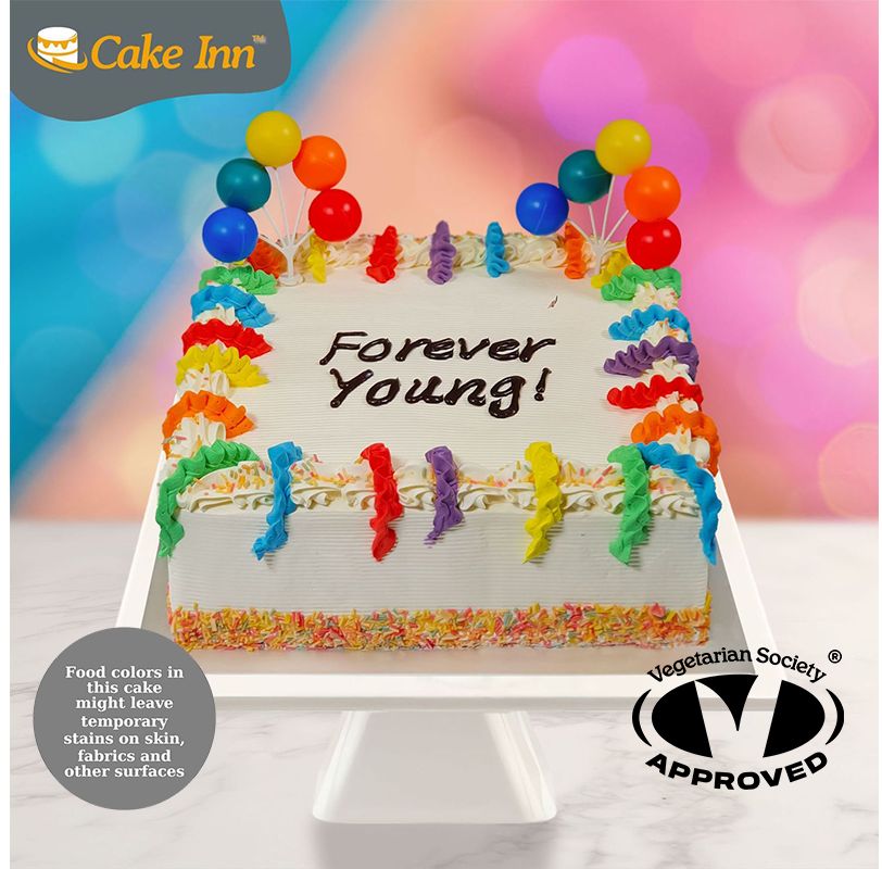 Confetti Sprinkle Party Cake
