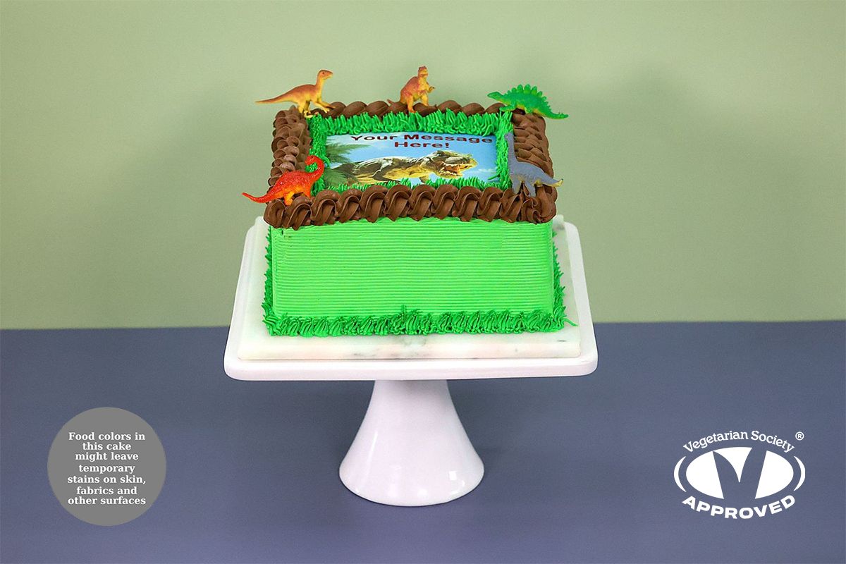 Dinosaur Theme Cake
