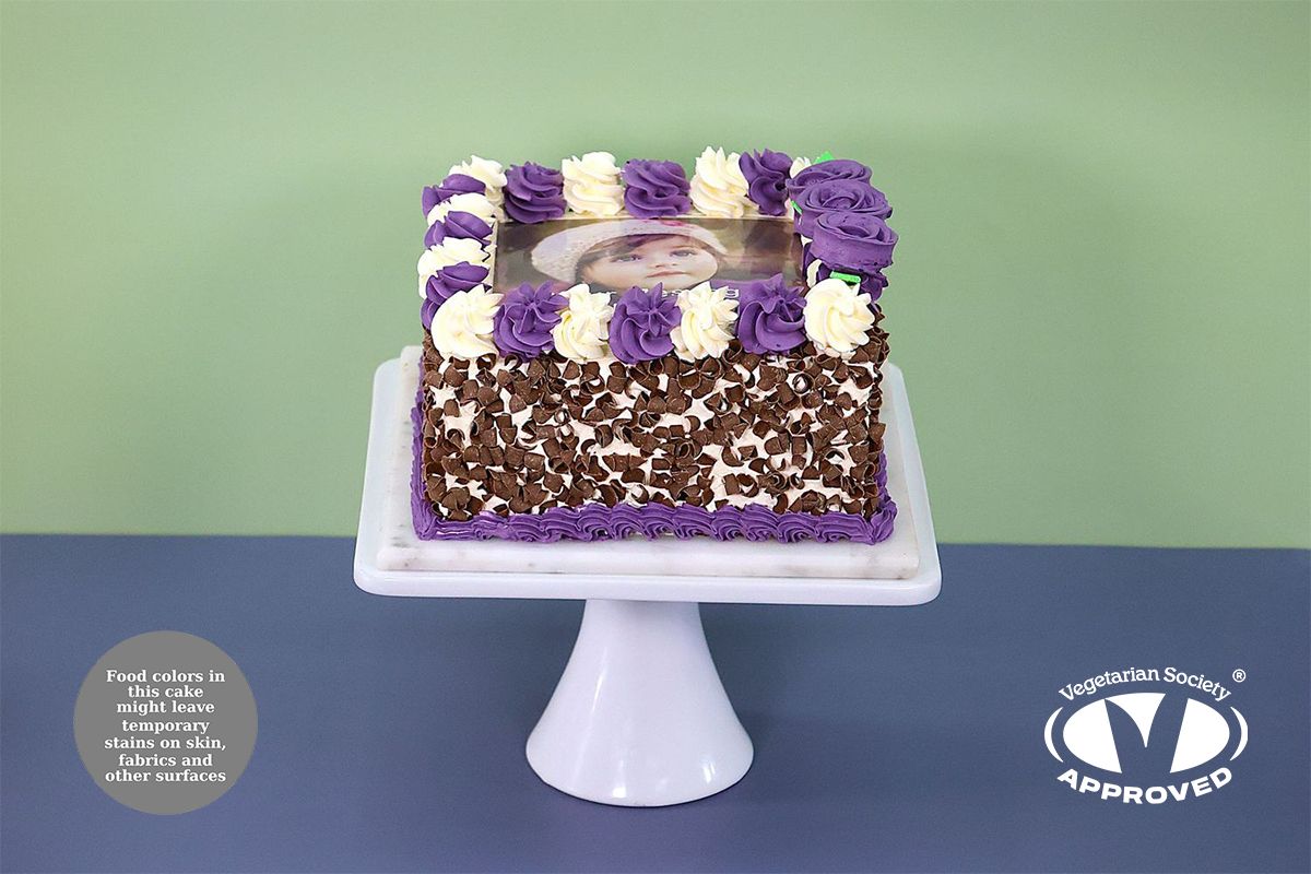 Colour Theme Photo Cake