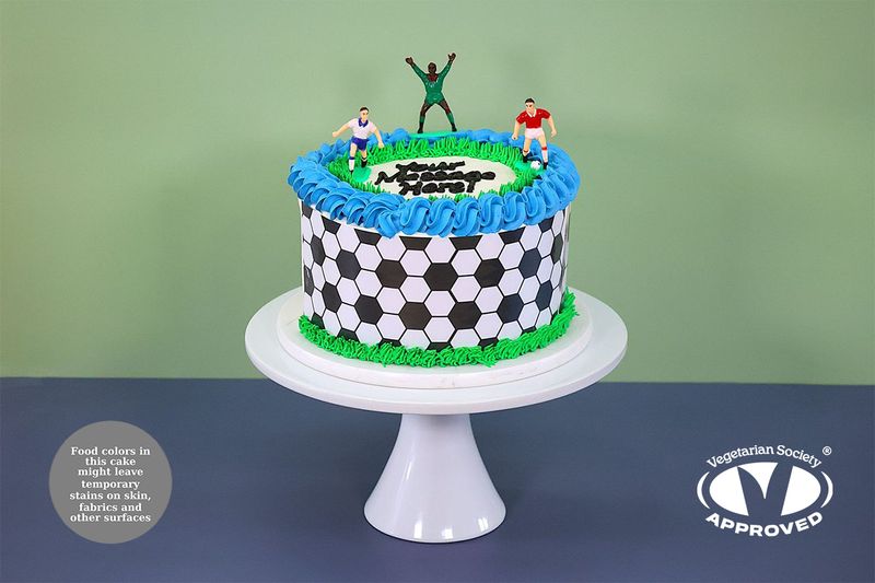 Football Players Birthday cake