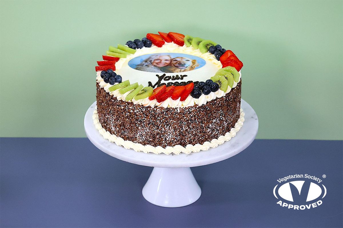 Full Fruit Picture Birthday Cake P487
