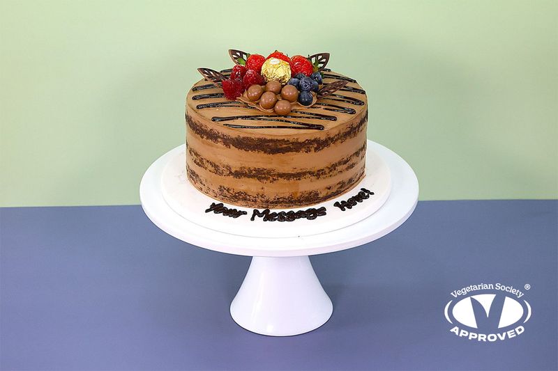 Juicy Fruity Chocolate Deluxe Naked Cake 55
