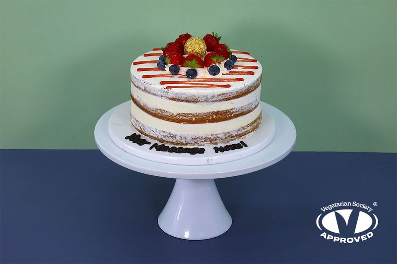 Luxury Berries Naked Cake