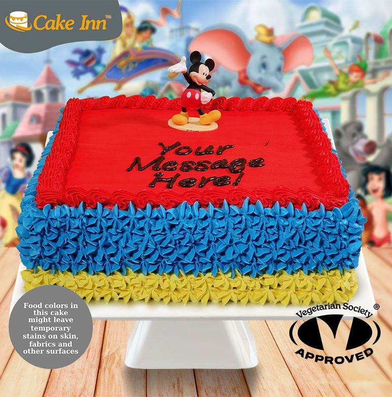Mickey Mouse Kids Cake