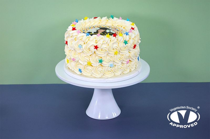 Little Star Graduation Photo Cake
