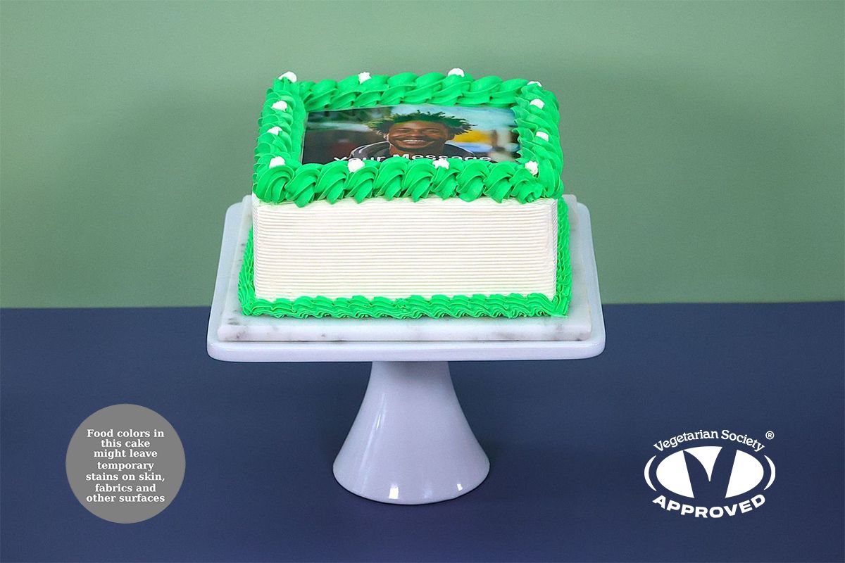 Photo Birthday Cake