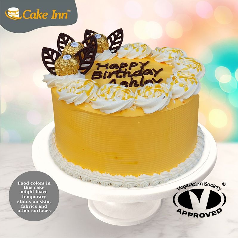 Luxury Mango Cream Cake R171