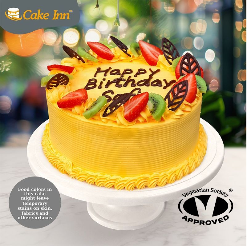Mango & Fruit Punch Cake R172