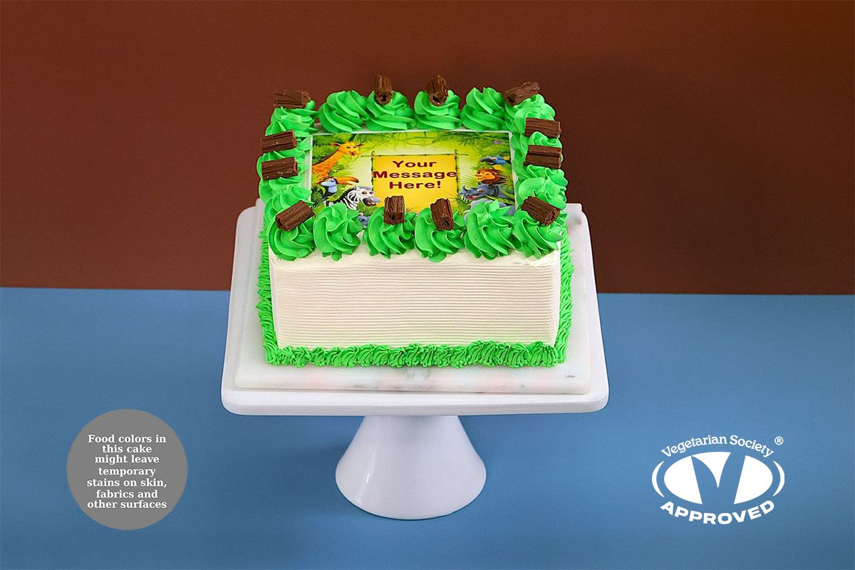 Safari Theme Cake