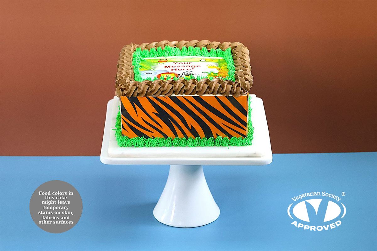 Safari Theme Cake