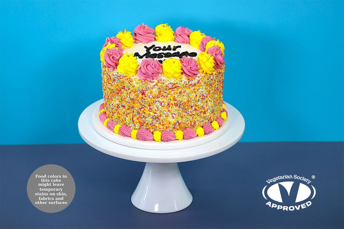 Sprinkles Birthday Cake