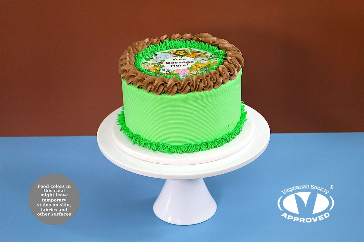 Safari Theme Cake