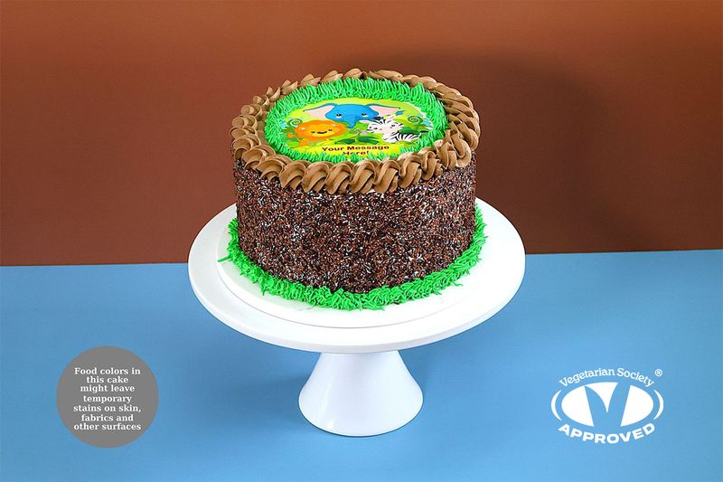 Safari Theme cake