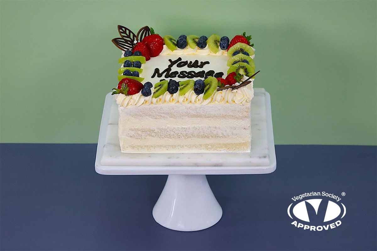 Triple Fruit Naked Cake