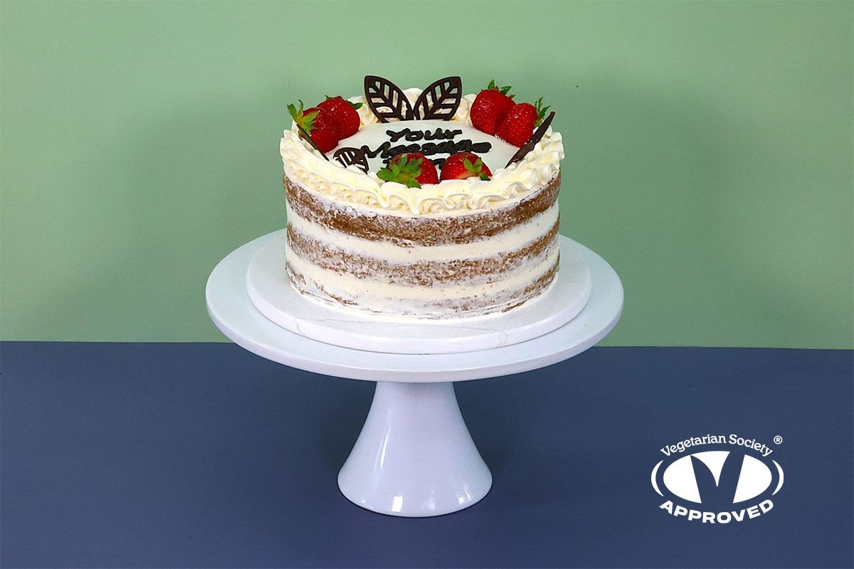 Strawberry Naked Cake