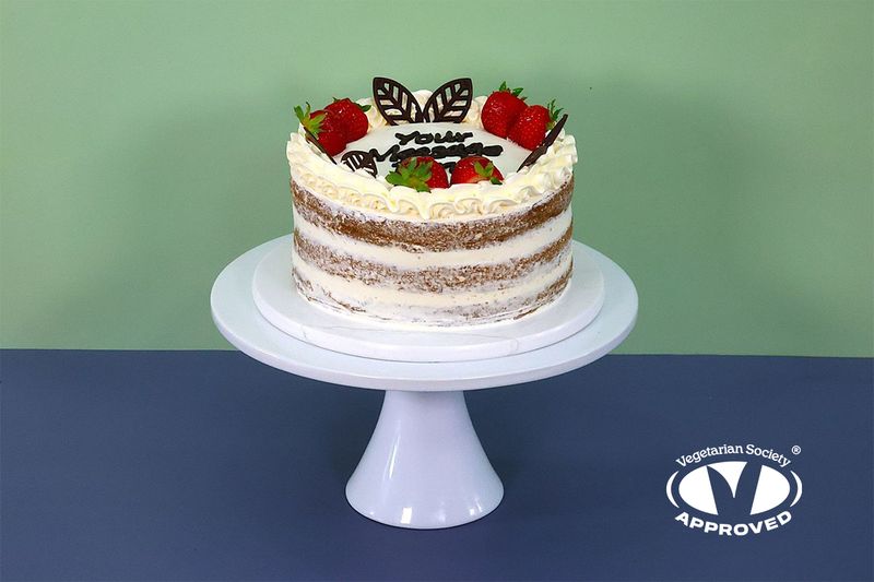 Strawberry Naked Cake