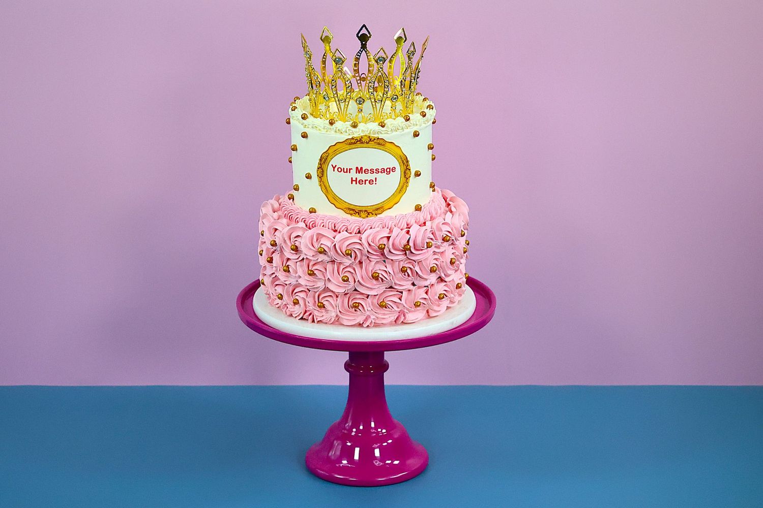 Crown Princess Tier Cake