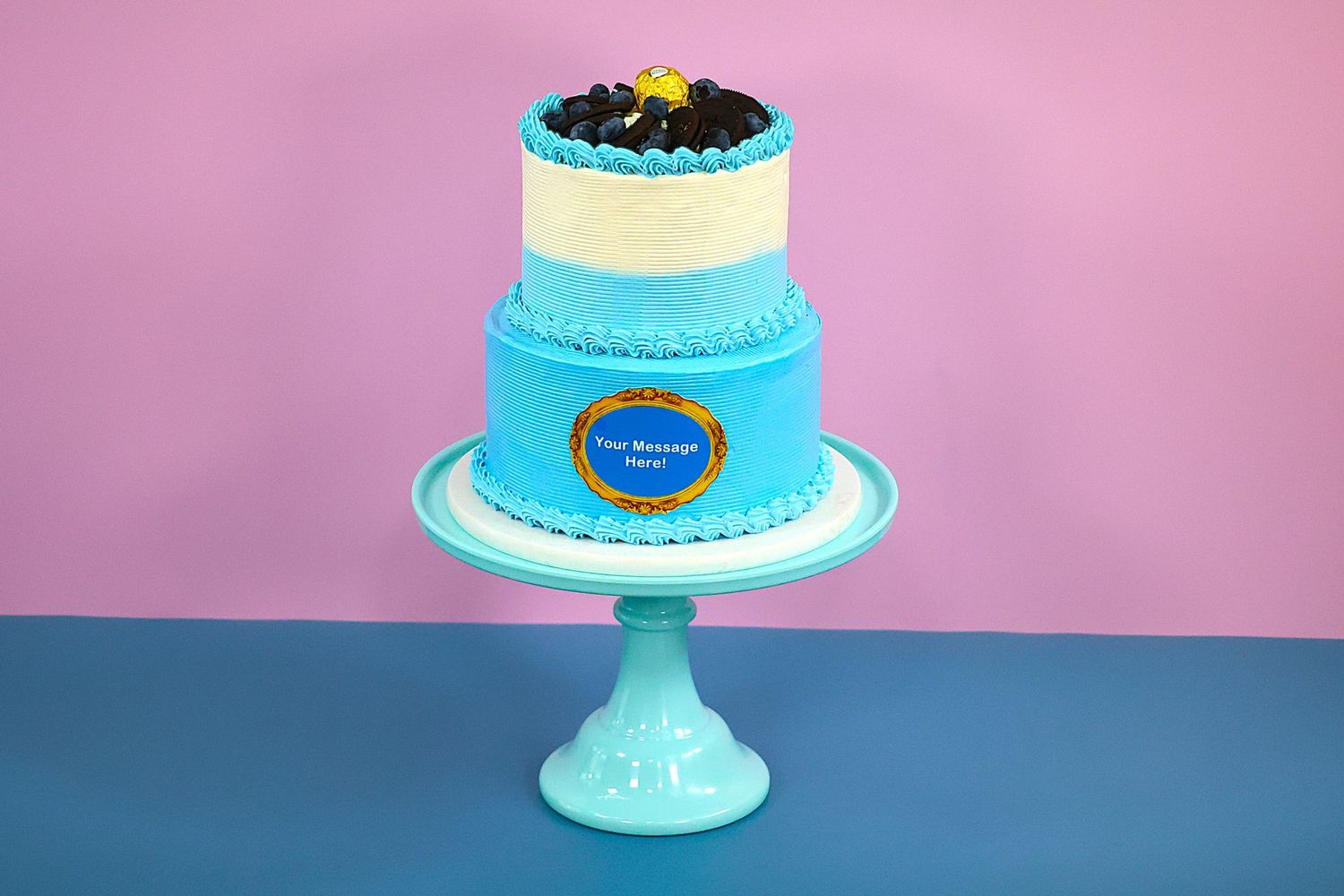 Colour Theme Tier Cake