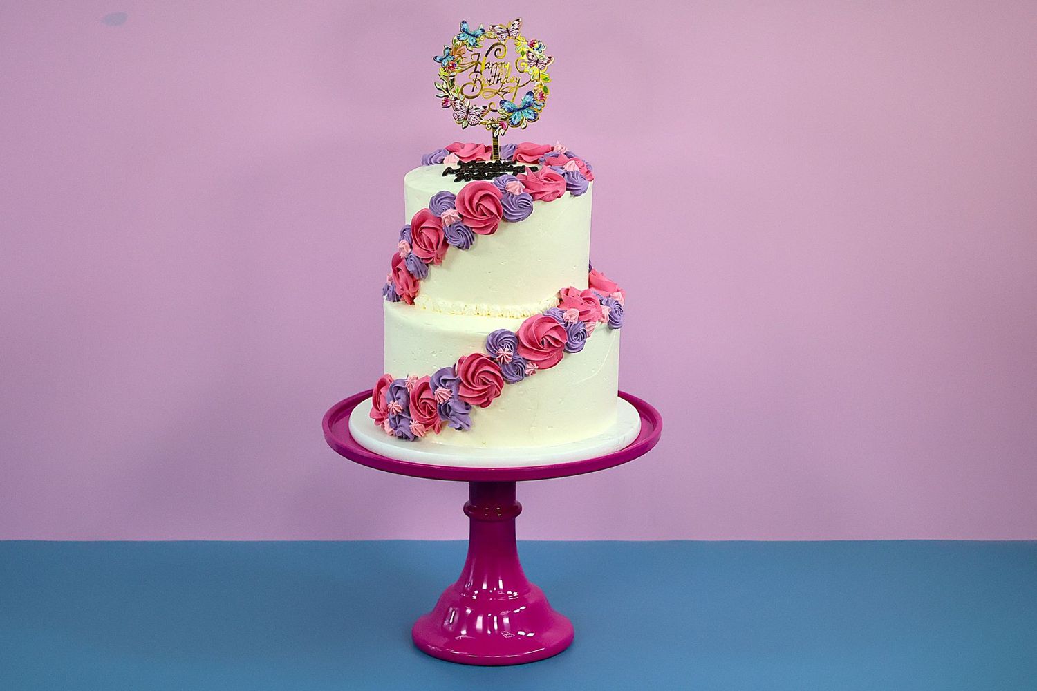 Flowers Tier Cake
