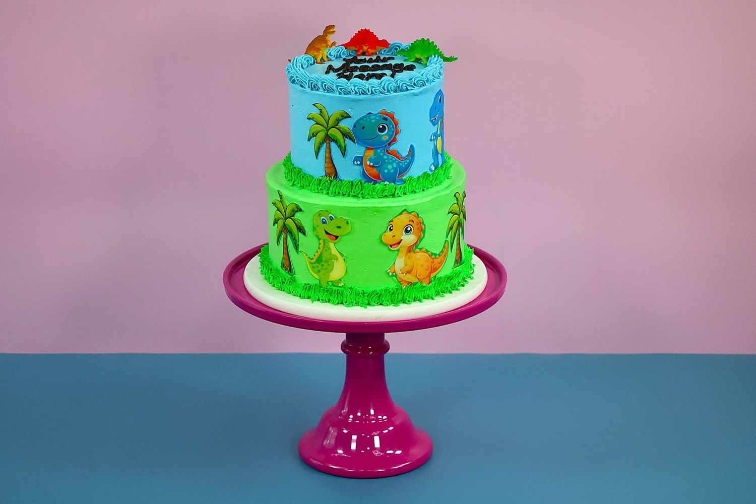 Dinosaur Tier Cake
