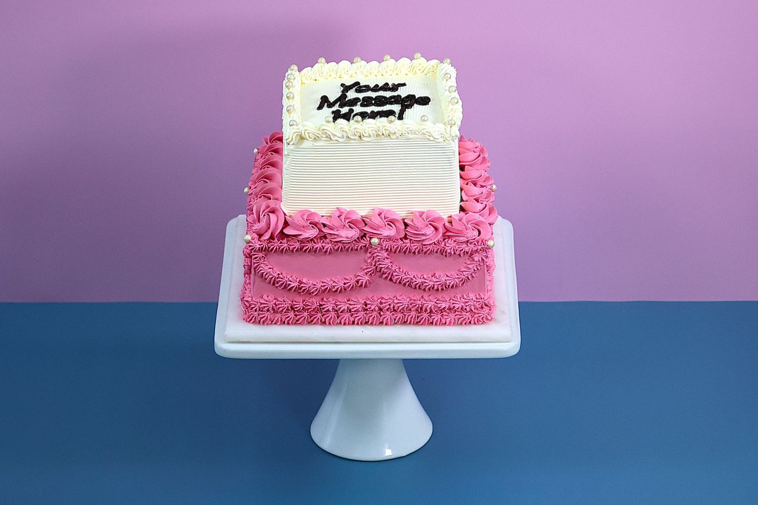 Customisable  Colour Theme Cake  Tier Cake