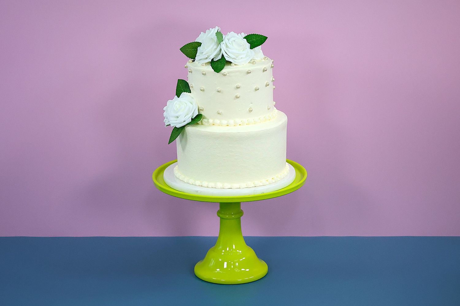 Customisable Colour Theme Wedding  Tier Cake