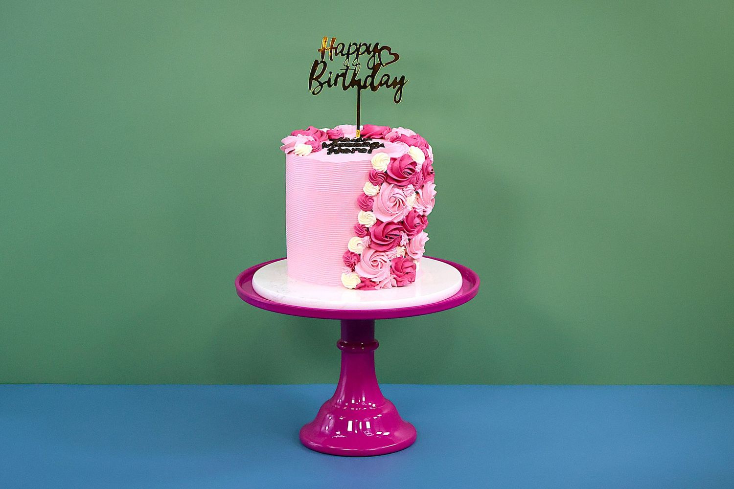 Tall 6 Layers Elegant Cake