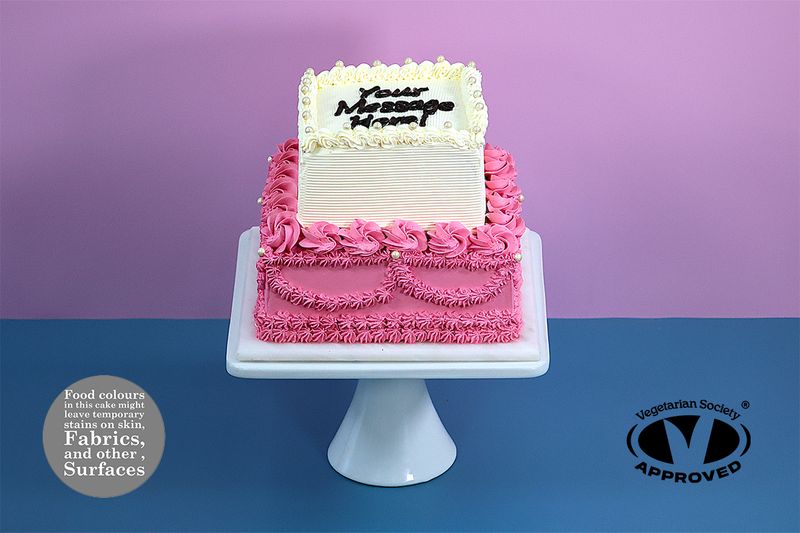 Customisable  Colour Theme Cake  Tier Cake