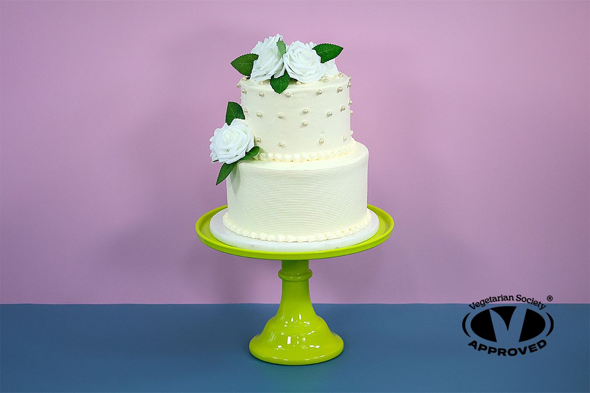 Customisable Colour Theme Wedding  Tier Cake