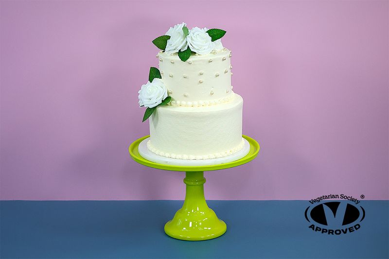 Customisable Colour Theme Wedding  Tier Cake