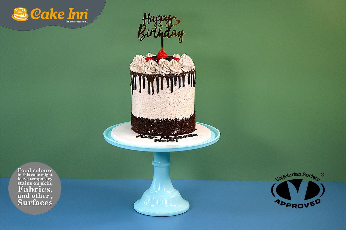 Tall  6 Layers Bespoke Oreo Fresh Cream Cake