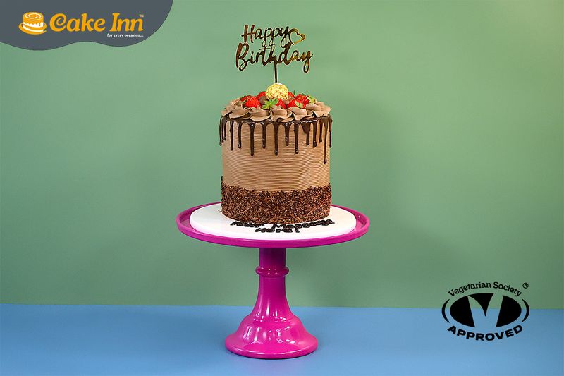 Tall 6 layers Chocolate Bespoke Dripping Cake