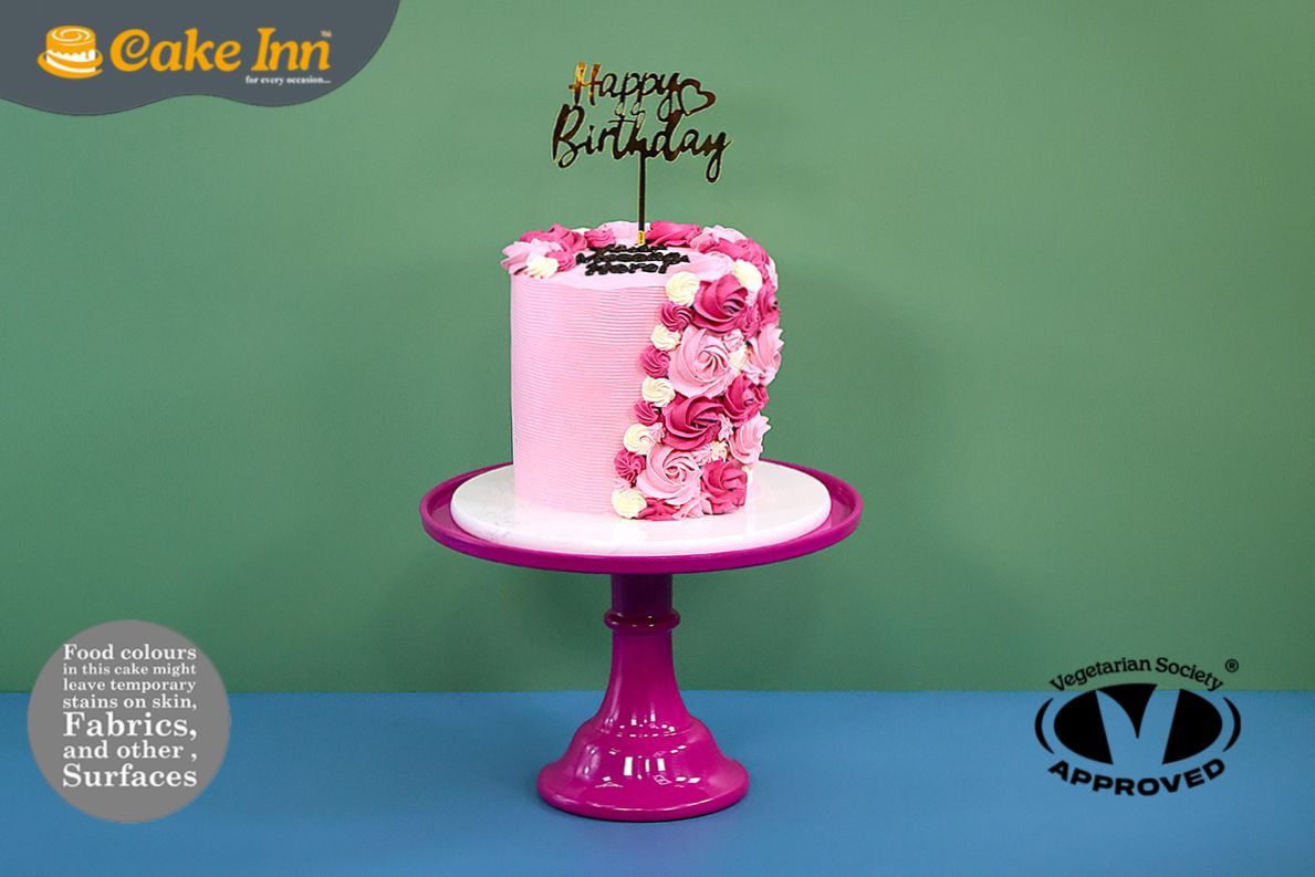 Tall 6 Layers Elegant Cake